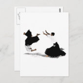 Aikido nage briefkaart (Voorkant / Achterkant)