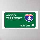Aikido Next Exit Poster (Voorkant)