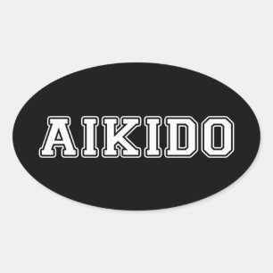 Aikido Ovale Sticker