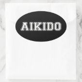 Aikido Ovale Sticker (Tas)