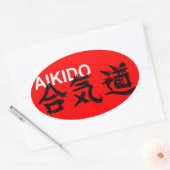 Aikido Ovale Sticker (Envelop)