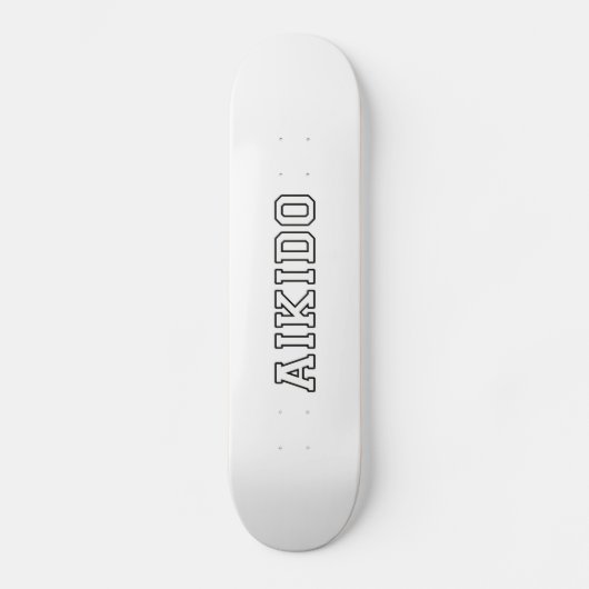 Aikido Persoonlijk Skateboard (Voorkant)