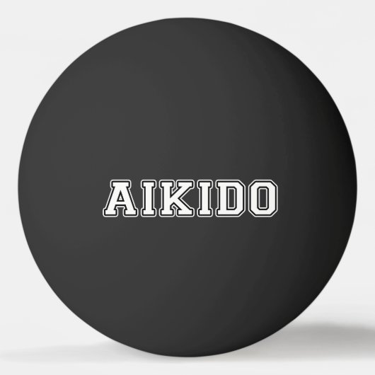 Aikido Pingpongbal (Voorkant)