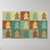 Aikido Pop Art Poster (Voorkant)