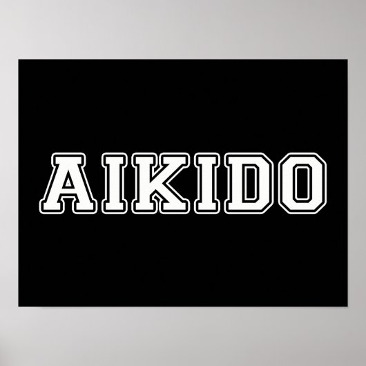 Aikido Poster (Voorkant)