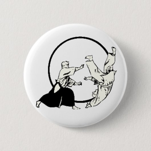 Aikido Ronde Button 5,7 Cm (Voorkant)