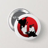 Aikido Ronde Button 5,7 Cm (Voorkant /achterkant)
