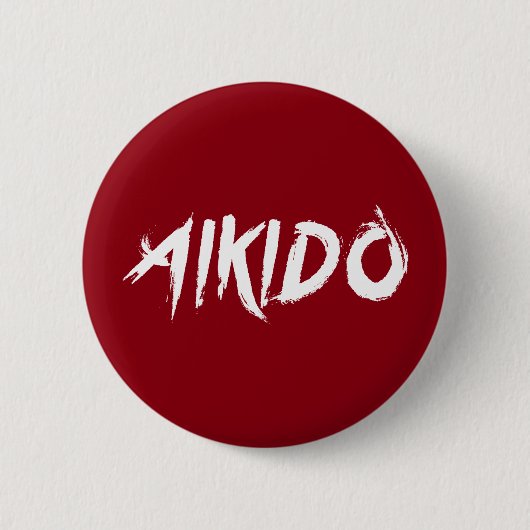 Aikido Ronde Button 5,7 Cm (Voorkant)