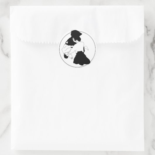 Aikido Ronde Sticker (Tas)
