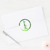 Aikido Ronde Sticker (Envelop)