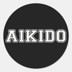 Aikido Ronde Sticker
