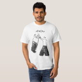 Aikido - Shomen-uchi Ikkyo T-shirt (Voorkant volledig)