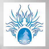 Aikido Skull Poster (Voorkant)