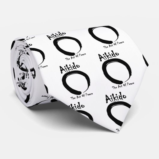 Aikido Stropdas (Opgerold)