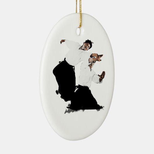 Aikido suwari keramisch ornament (Rechts)