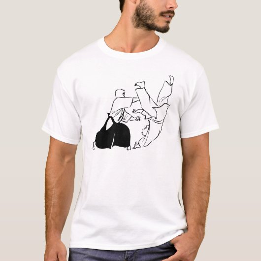 Aikido-technieken T-shirt (Voorkant)