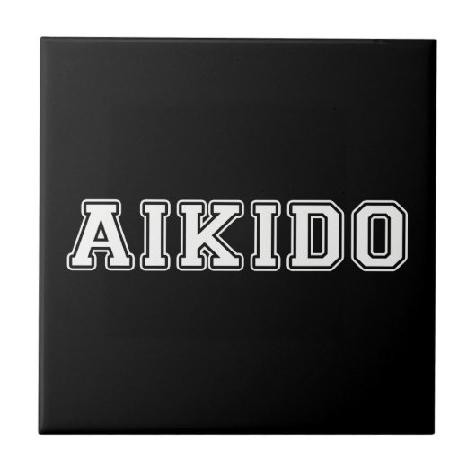 Aikido Tegeltje (Voorkant)