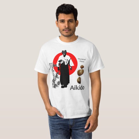 Aikido The Art of Peace T-Shirt (Voorkant volledig)