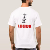 AIKIDO TSHIRT voor- en achterafgedrukt (Achterkant)
