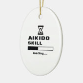Aikido vaardigheidslading...... keramisch ornament (Links)