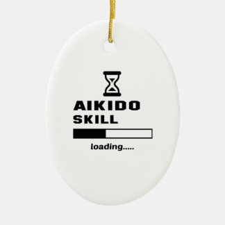 Aikido vaardigheidslading...... keramisch ornament