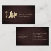 Aikido-Visitekaartje Visitekaartje (Voorkant / Achterkant)