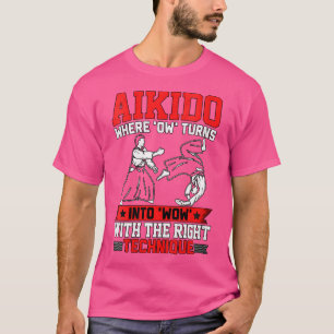 Aikido waar OW verandert in WOW met de juiste tech T-shirt
