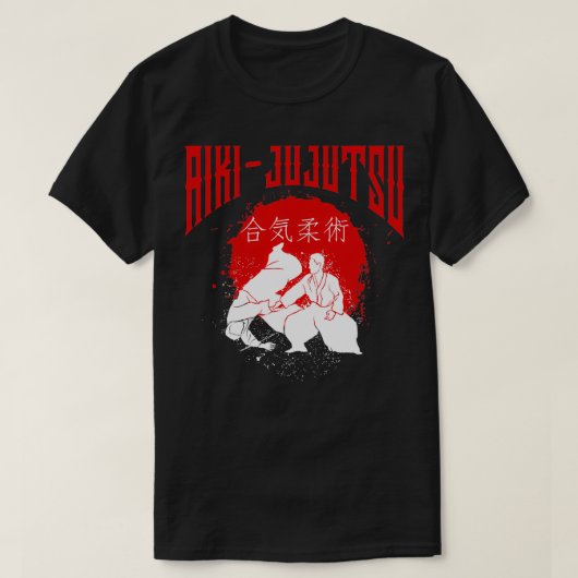 AikiJujutsu Martial Arts Training Riembezitters Do T-shirt (Design voorkant)