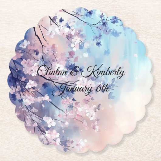 Aiko Aanpasbare Papieren Onderzetter (Voorkant)