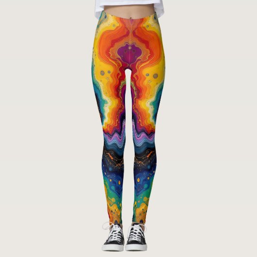 🌈 AiKo Beats™ Leggings V2 (Voorkant)