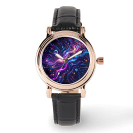AiKo Beats™ Pulse Index – Noir Signaal Horloge