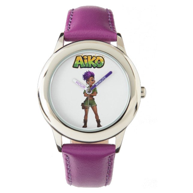 AiKo Beats™ Safari AiKo Explorer Horloge (Voorkant)