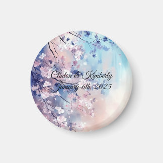 Aiko  bruiloft Keepsake - Bewaar de datum Magneet