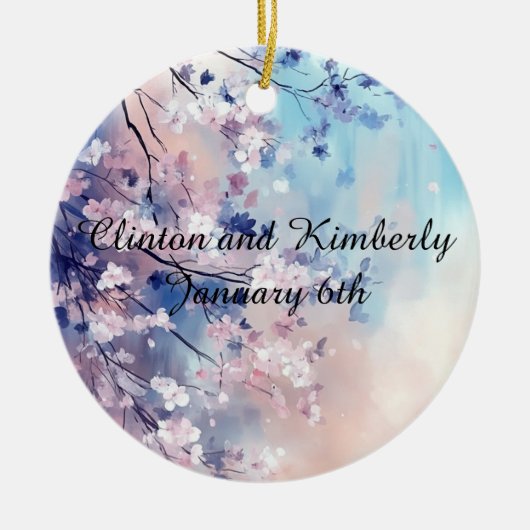 Aiko Cadeaubijslagen Keramisch Ornament (Voorkant)