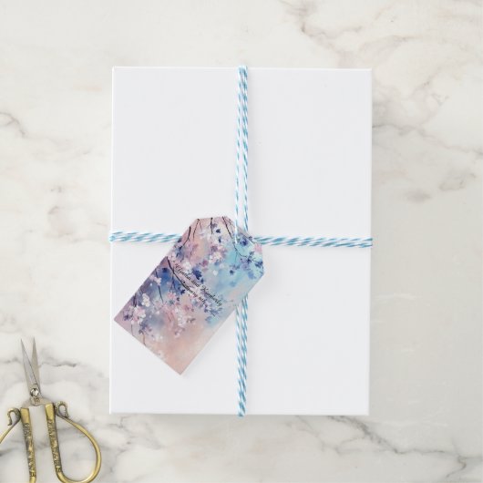 Aiko-cadeaubijslaters Cadeaulabel (Met Touw)