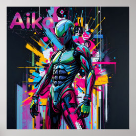 AiKo Grunge Grafisch #2 Poster