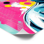 AiKo Grunge Grafisch #3 Perfect Poster (Hoek)