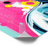 AiKo Grunge Graphic #3 Poster (Hoek)