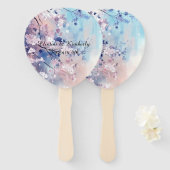 Aiko Hand Fans Handwaaier (Voorkant en achterkant)