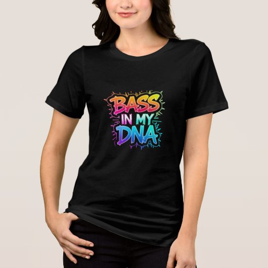 AiKo Neon™ Bass Tri-Blend Shirt (Voorkant)