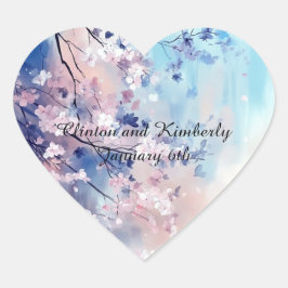 Aiko Papier & Uitnodiging Feeststickers Hart Sticker