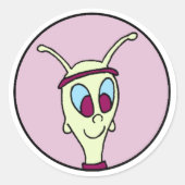 Aileen Mini Circle Sticker (Voorkant)