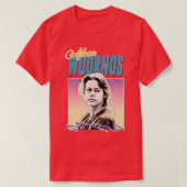 Aileen Wuornos Retro esthetisch ontwerp T-shirt (Design voorkant)