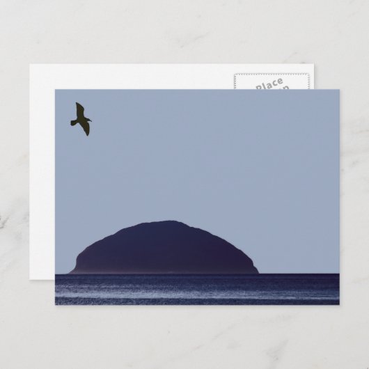Ailsa Craig Briefkaart (Voorkant / Achterkant)