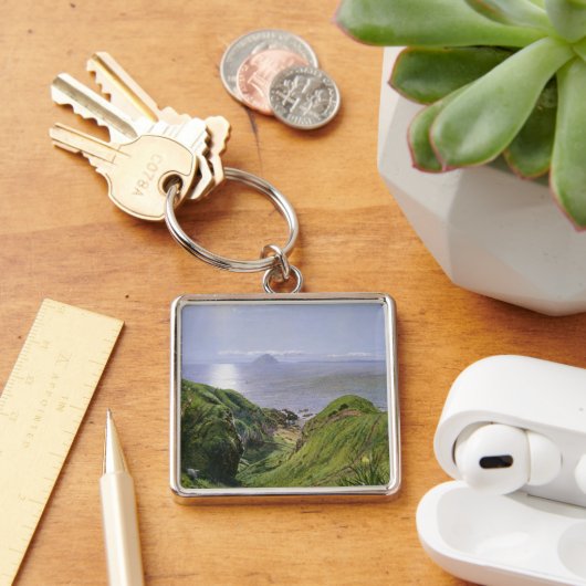 Ailsa Craig en het eiland Arran, Schotland Sleutelhanger (Bureau)