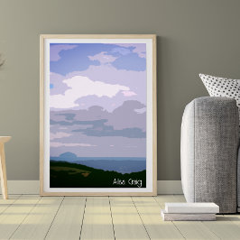 Ailsa Craig Perfect Poster