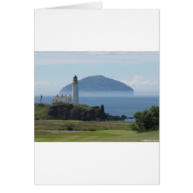 Ailsa Craig, vuurtoren van Turnberry (Voorkant)
