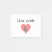 Ailurophile Post-it® Notes (Voorkant)