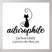 Ailurophile Poster (Voorkant)