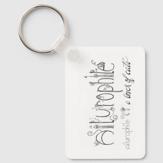 Ailurophile Sleutelhanger (Voorkant)